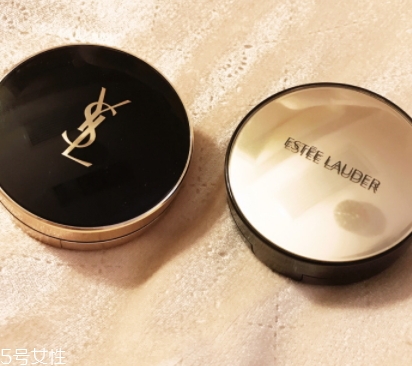 雅詩蘭黛和ysl圣羅蘭氣墊哪個好？
