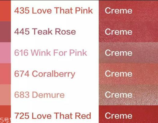 露華濃黑管口紅怎么樣？4種質(zhì)地全試色