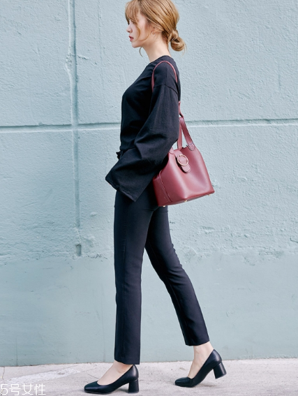 圓頭高跟鞋怎么搭配？顯高又淑女