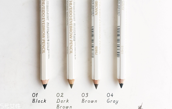 棕色頭發(fā)適合顏色的眉筆 資生堂六角眉筆色號選擇及試色 棕色頭發(fā)適合顏色的眉筆 資生堂六角眉筆色號選擇及試色