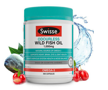 swisse魚油一天吃幾粒？一天一到兩粒