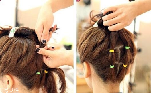 短發(fā)扎成丸子頭的方法 2018最新丸子頭扎法 短發(fā)扎成丸子頭的方法 2018最新丸子頭扎法