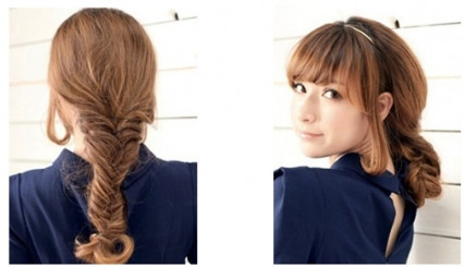 魚骨辮怎么編 日式魚骨辮的編法圖解 魚骨辮怎么編 日式魚骨辮的編法圖解