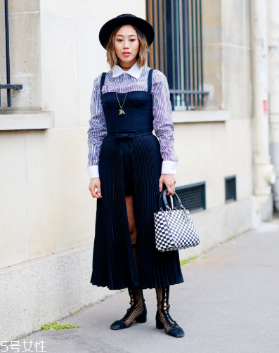 條紋襯衫怎么穿好看？條紋襯衫明星搭配