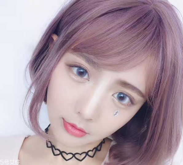 灰色美瞳適合黃皮嗎 灰色美瞳妝圖片 灰色美瞳適合黃皮嗎 灰色美瞳妝圖片