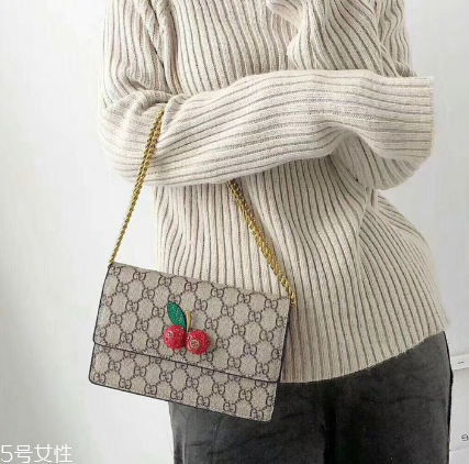 gucci櫻桃包尺寸多大？gucci櫻桃鏈條包尺寸