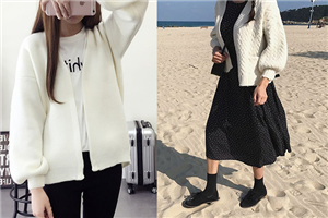 燈籠袖針織外套顯胖嗎 燈籠袖針織外套搭配圖片 燈籠袖針織外套顯胖嗎 燈籠袖針織外套搭配圖片