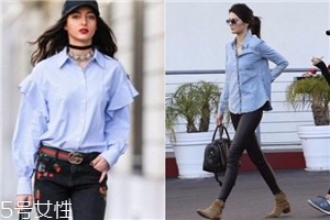 女生天藍(lán)色襯衫怎么搭配好看 女生天藍(lán)色襯衫怎么搭配好看