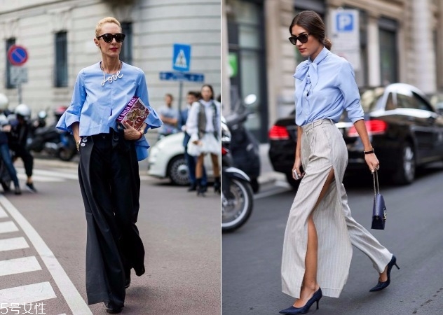 女生天藍(lán)色襯衫怎么搭配好看 女生天藍(lán)色襯衫怎么搭配好看