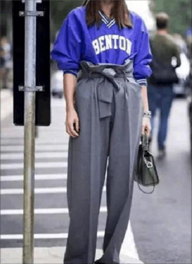 紙袋褲搭配圖片 紙袋褲圖片大全 紙袋褲搭配圖片 紙袋褲圖片大全