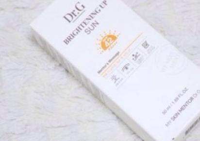 DR G防曬霜怎么樣？dr g防曬霜油不油