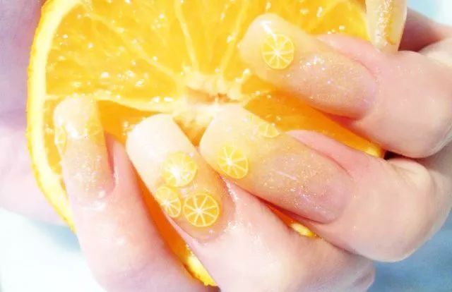 水果美甲圖片 美甲水果可愛圖片 水果美甲圖片 美甲水果可愛圖片