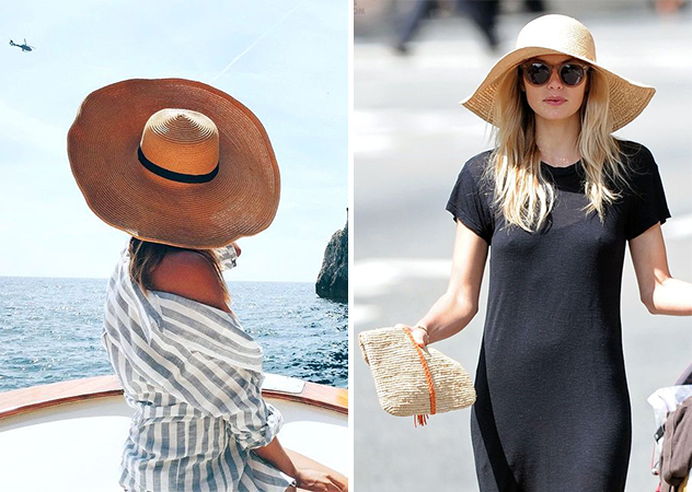 草帽什么款式好 夏天草帽搭配圖片 草帽什么款式好 夏天草帽搭配圖片