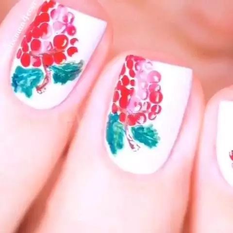 水果美甲圖片 美甲水果可愛圖片 水果美甲圖片 美甲水果可愛圖片