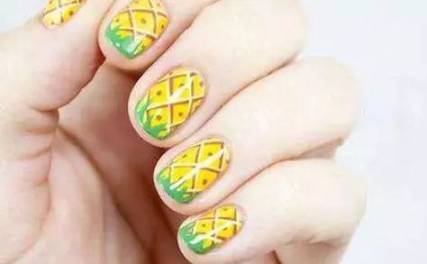 水果美甲圖片 美甲水果可愛圖片 水果美甲圖片 美甲水果可愛圖片