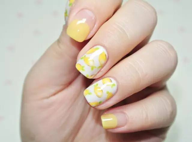 水果美甲圖片 美甲水果可愛圖片 水果美甲圖片 美甲水果可愛圖片