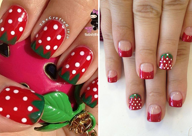 水果美甲圖片 美甲水果可愛圖片 水果美甲圖片 美甲水果可愛圖片