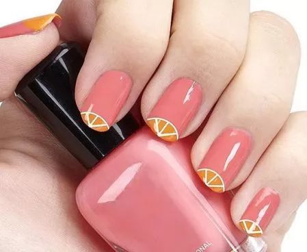 水果美甲圖片 美甲水果可愛圖片 水果美甲圖片 美甲水果可愛圖片