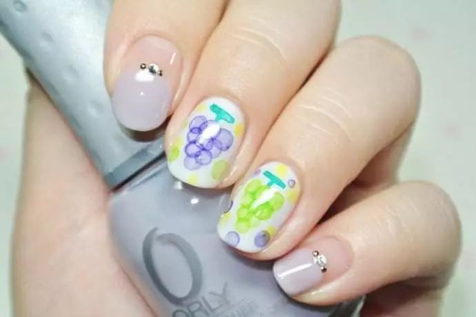 水果美甲圖片 美甲水果可愛圖片 水果美甲圖片 美甲水果可愛圖片