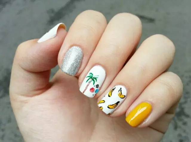 水果美甲圖片 美甲水果可愛圖片 水果美甲圖片 美甲水果可愛圖片