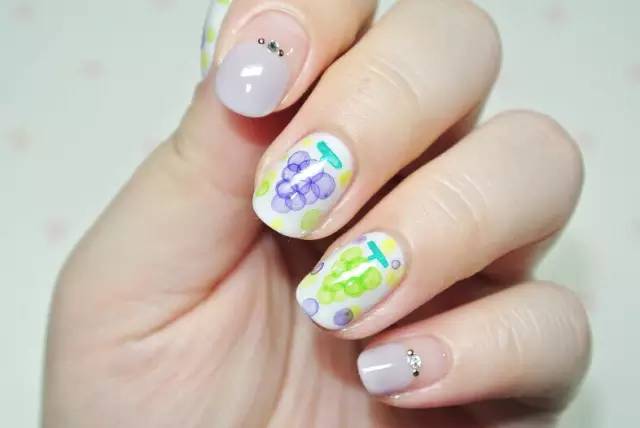 水果美甲圖片 美甲水果可愛圖片 水果美甲圖片 美甲水果可愛圖片