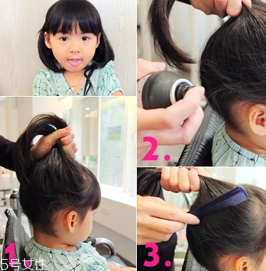 寶寶丸子頭怎么扎 女寶寶丸子頭步驟圖 寶寶丸子頭怎么扎 女寶寶丸子頭步驟圖