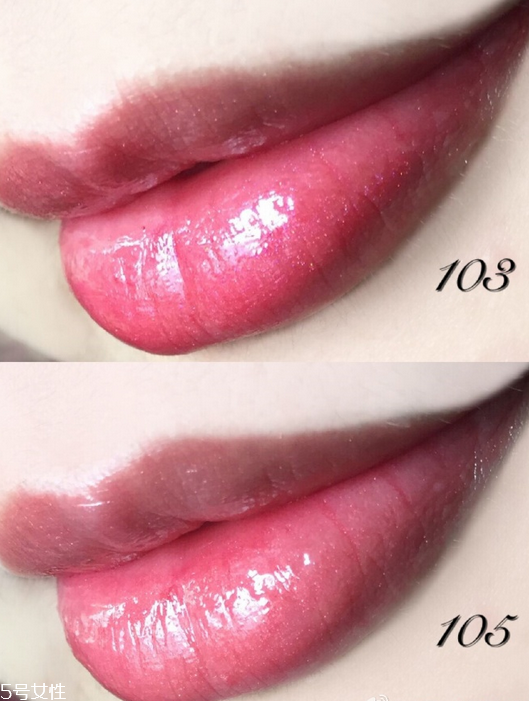ysl唇釉105怎么樣 ysl唇釉103和105試色 ysl唇釉105怎么樣 ysl唇釉103和105試色