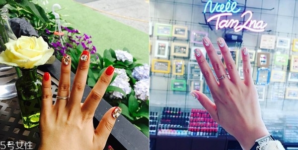 大鉆石美甲圖片2018款式 大鉆石美甲圖片大全集 大鉆石美甲圖片2018款式 大鉆石美甲圖片大全集