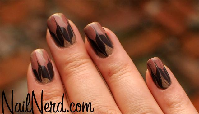 咖啡拉花美甲配什么顏色好看 拉花美甲圖片大全 咖啡拉花美甲配什么顏色好看 拉花美甲圖片大全