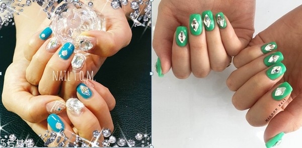大鉆石美甲圖片2018款式 大鉆石美甲圖片大全集 大鉆石美甲圖片2018款式 大鉆石美甲圖片大全集