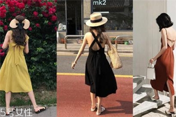 露背裝怎么搭配？露背裝搭配圖片