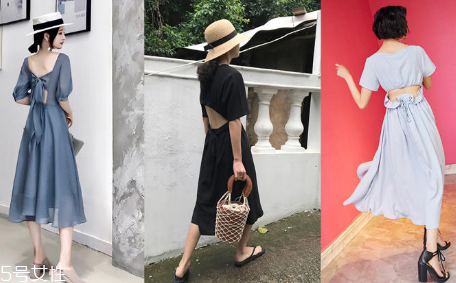 露背裝怎么搭配？露背裝搭配圖片