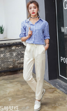 白色哈倫褲配什么衣服好看 白色哈倫褲怎么配衣服不出錯 白色哈倫褲配什么衣服好看 白色哈倫褲怎么配衣服不出錯