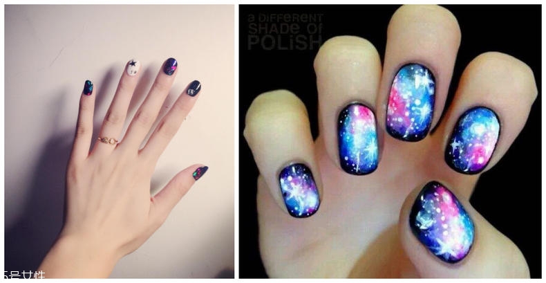 夏天拼色美甲圖片 和單調(diào)純色說分手 夏天拼色美甲圖片 和單調(diào)純色說分手