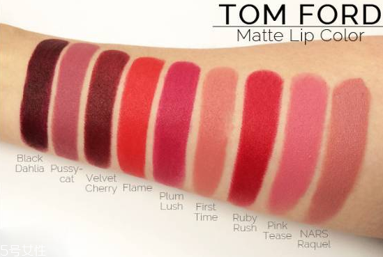 tf口紅最美最火顏色是哪個 tf口紅最受歡迎的色號 tf口紅最美最火顏色是哪個 tf口紅最受歡迎的色號