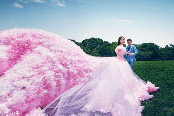 粉色婚紗代表什么 浪漫的愛情 粉色婚紗代表什么 浪漫的愛情