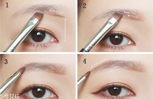 歐美野生眉怎么畫 眉毛的畫法步驟圖解 歐美野生眉怎么畫 眉毛的畫法步驟圖解