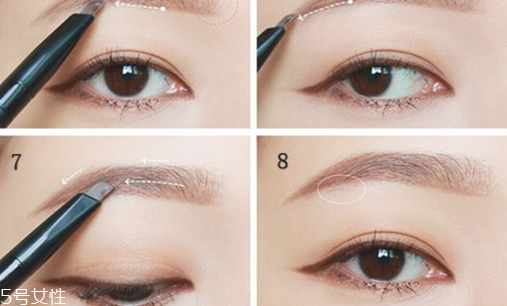 歐美野生眉怎么畫 眉毛的畫法步驟圖解 歐美野生眉怎么畫 眉毛的畫法步驟圖解