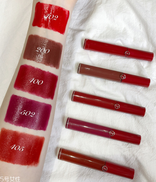 阿瑪尼紅管哪個色號好 盲擼都不會出錯的5個顏色 阿瑪尼紅管哪個色號好 盲擼都不會出錯的5個顏色