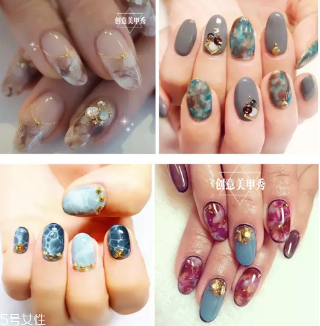 6款時(shí)尚輕奢美甲照片 讓你的手指變得矜貴 6款時(shí)尚輕奢美甲照片 讓你的手指變得矜貴