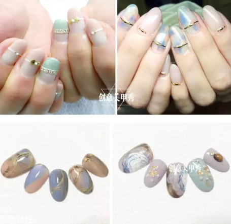 6款時(shí)尚輕奢美甲照片 讓你的手指變得矜貴 6款時(shí)尚輕奢美甲照片 讓你的手指變得矜貴