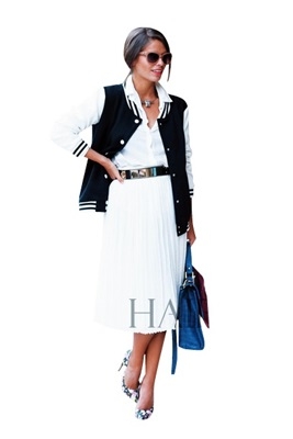 半身中長(zhǎng)裙怎么搭配 4種半身中長(zhǎng)裙穿法 半身中長(zhǎng)裙怎么搭配 4種半身中長(zhǎng)裙穿法