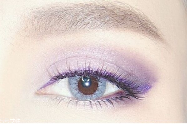紫色眼影好看嗎 紫色眼妝的畫法 紫色眼影好看嗎 紫色眼妝的畫法
