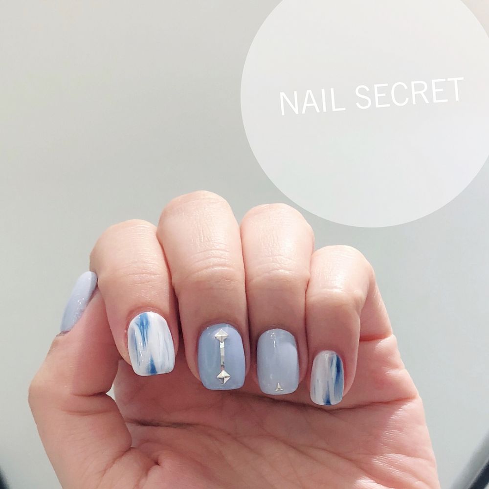 小清新藍(lán)色系美甲圖片大全 小清新藍(lán)色系美甲圖片大全