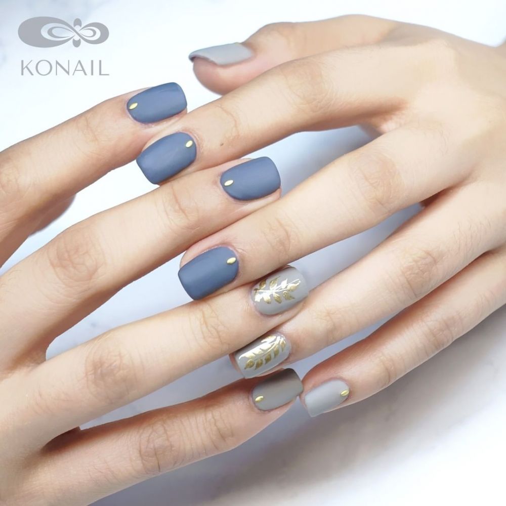 小清新藍(lán)色系美甲圖片大全 小清新藍(lán)色系美甲圖片大全