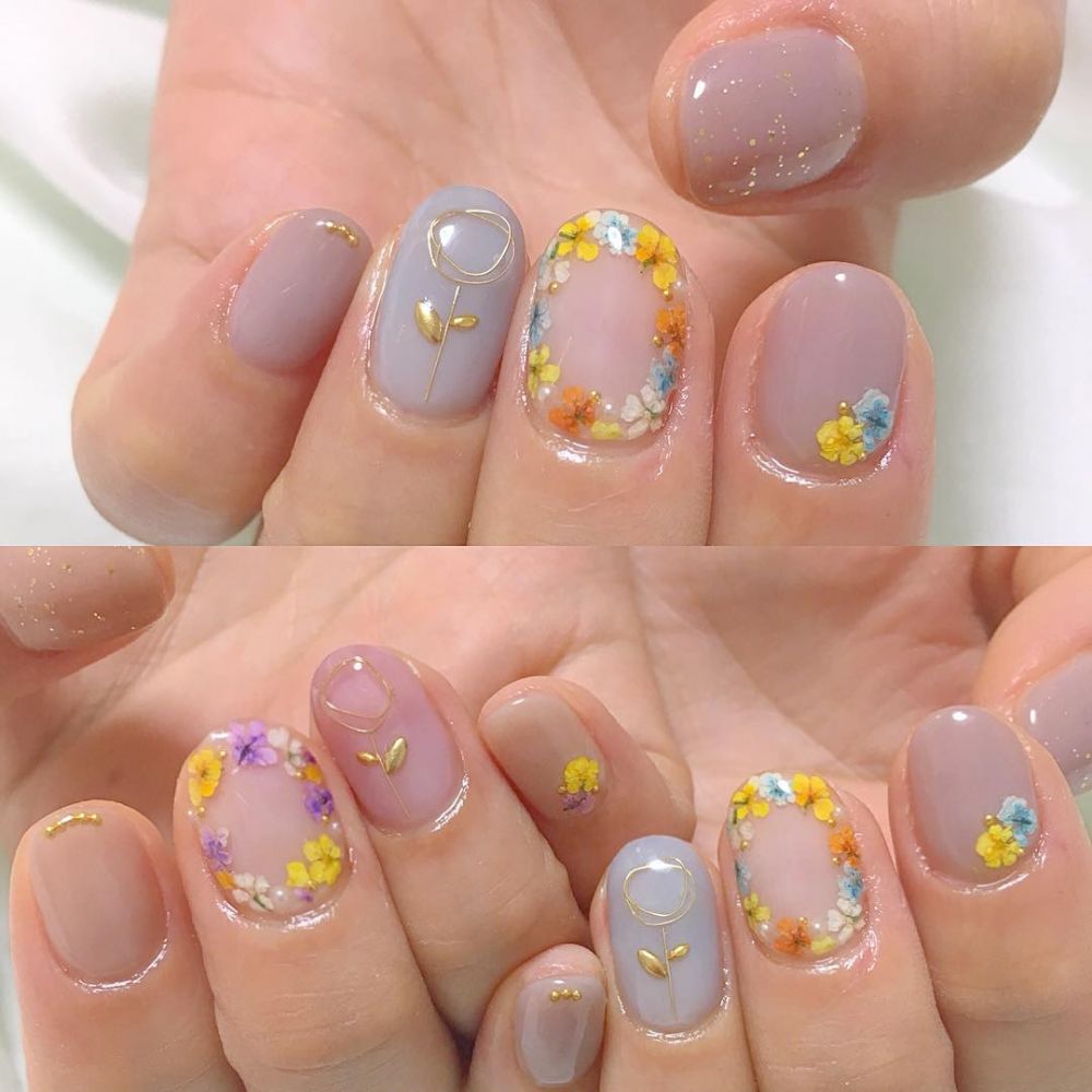 小清新藍(lán)色系美甲圖片大全 小清新藍(lán)色系美甲圖片大全