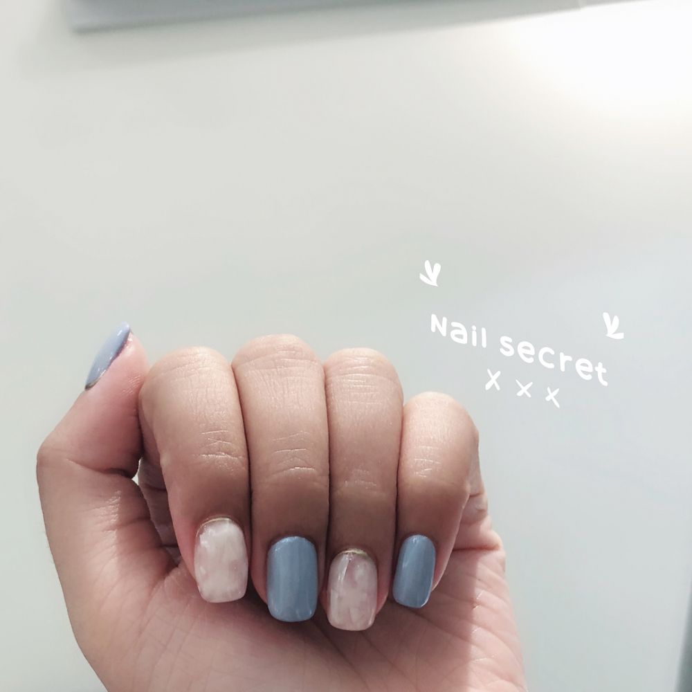 小清新藍(lán)色系美甲圖片大全 小清新藍(lán)色系美甲圖片大全
