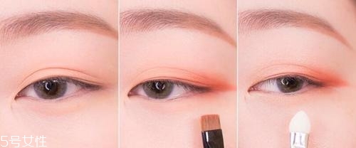 怎么化韓系橘色妝容 桃花妝容畫法 怎么化韓系橘色妝容 桃花妝容畫法