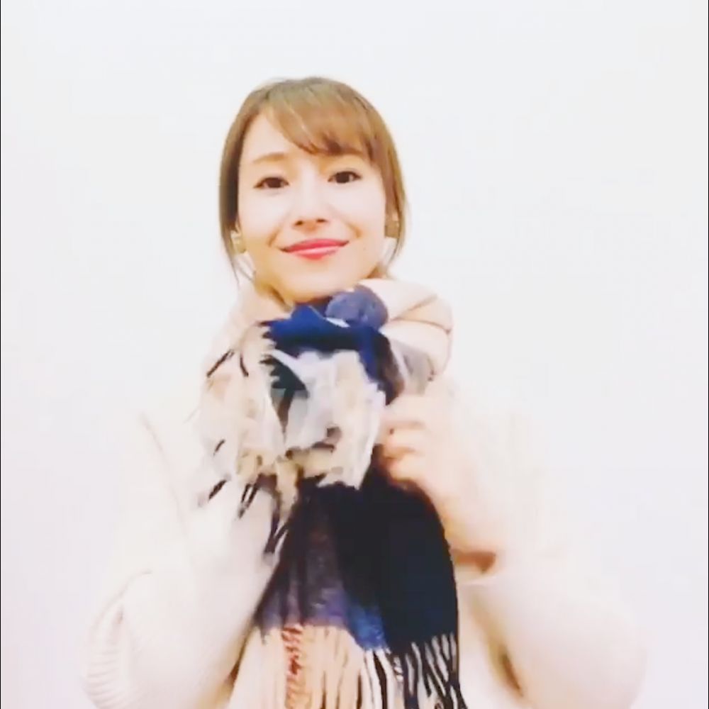 頸巾的系法圖解 這2種系法日本超流行 頸巾的系法圖解 這2種系法日本超流行