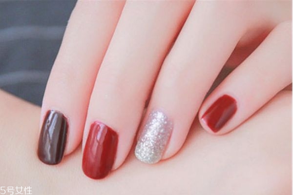 純色跳色美甲圖片 顯手白跳色美甲 純色跳色美甲圖片 顯手白跳色美甲